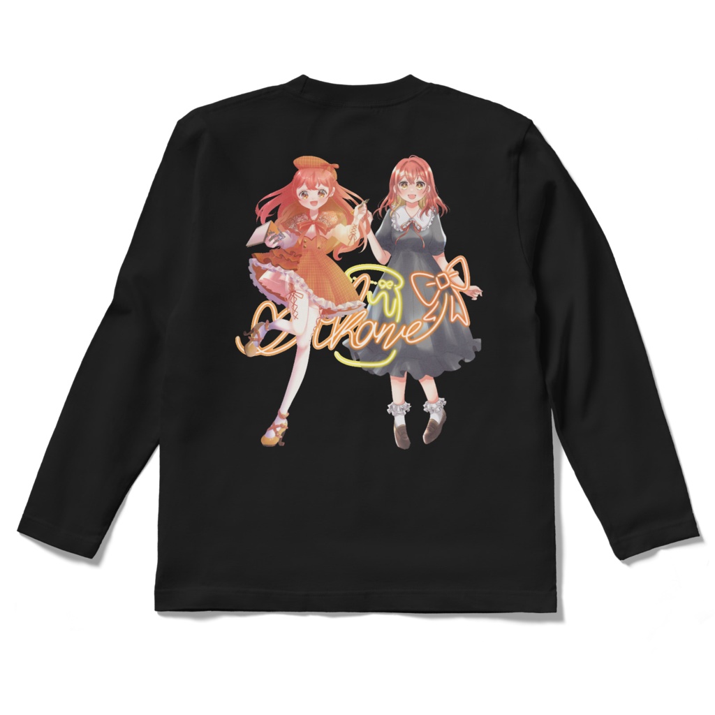 ロングスリーブTシャツ ブラック