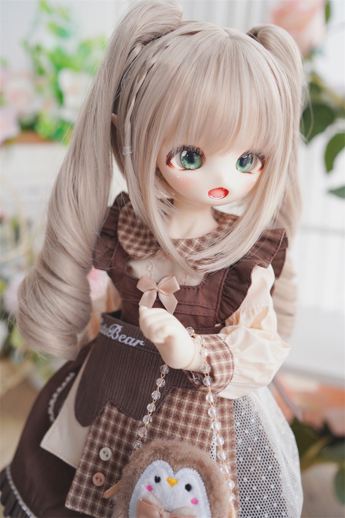 【カカ星球】【6-7, 7-8, 8-8.5inch】ツインテール 縦ロール
