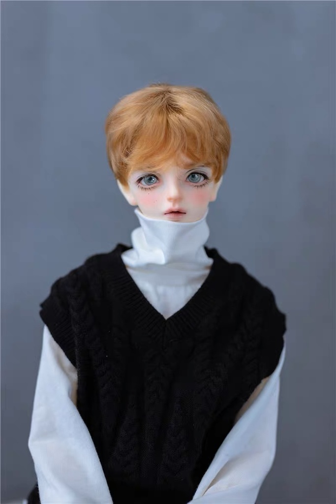 8.5-9inch】ドールウィッグ 男子 自然スタイル ソフト髪 短髪 BJD