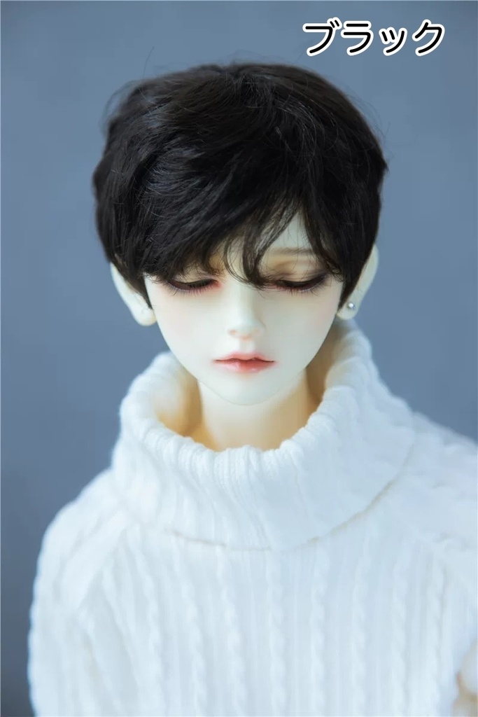 【カカ星球】【8.5-9inch】ドールウィッグ ナチュラルショート
