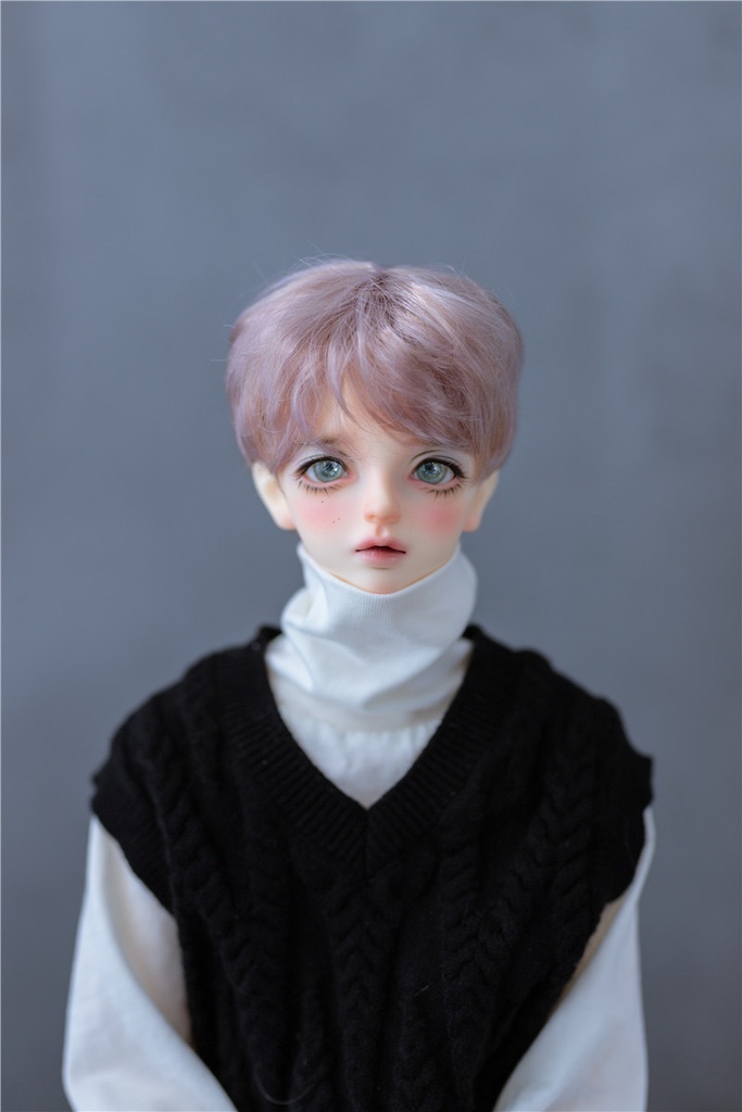 8-8.5inch】ドールウィッグ 男子 自然なスタイル ソフト髪 短髪 BJD