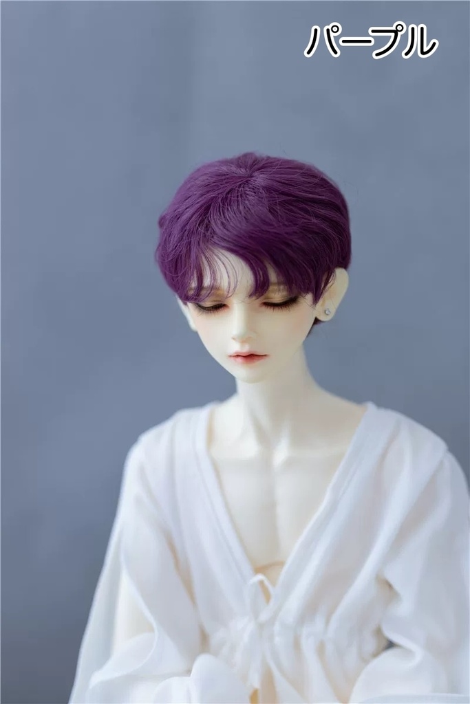 【カカ星球】【8-8.5inch】ドールウィッグ ナチュラルショート