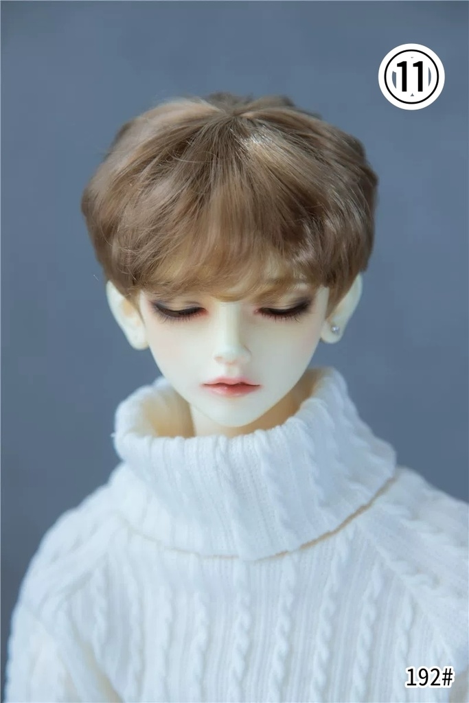 【カカ星球】【6-7inch】ドールウィッグ ナチュラルショート