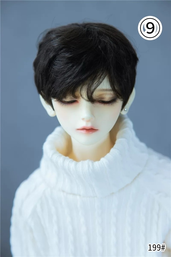 【カカ星球】【6-7inch】ドールウィッグ ナチュラルショート