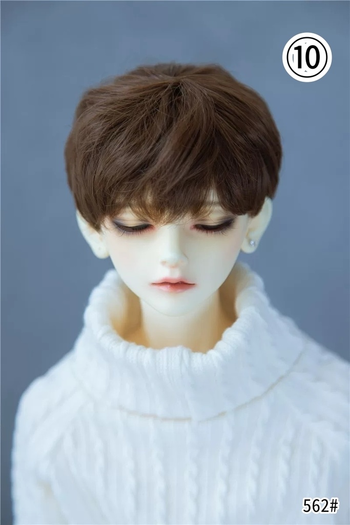 【カカ星球】【6-7inch】ドールウィッグ ナチュラルショート