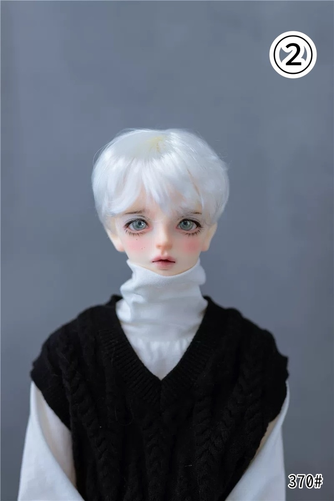 【カカ星球】【6-7inch】ドールウィッグ ナチュラルショート