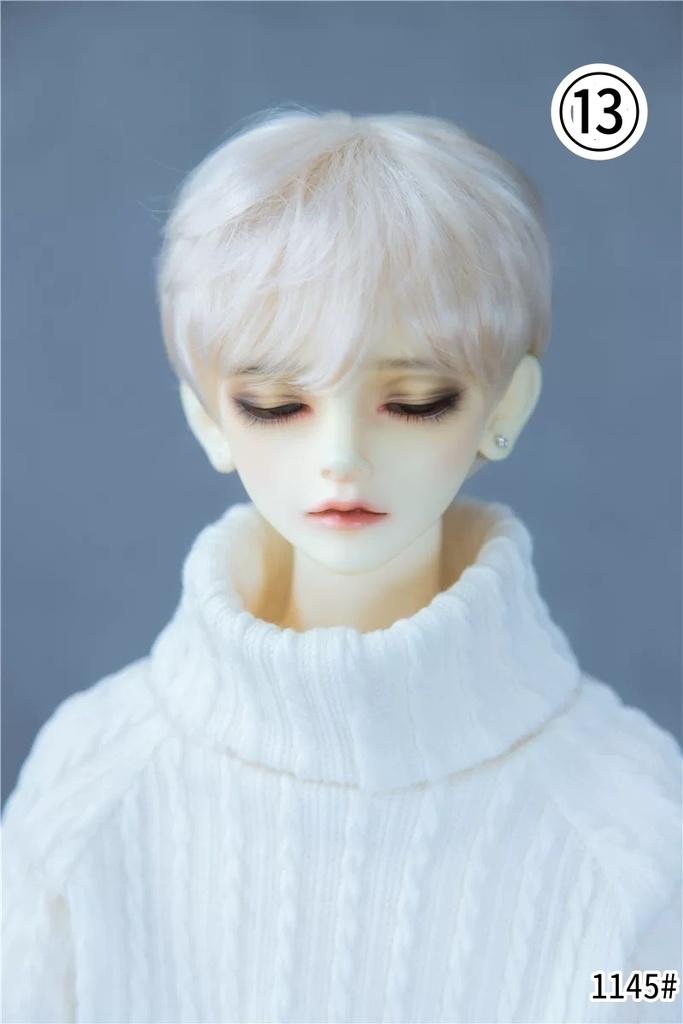 【カカ星球】【6-7inch】ドールウィッグ ナチュラルショート