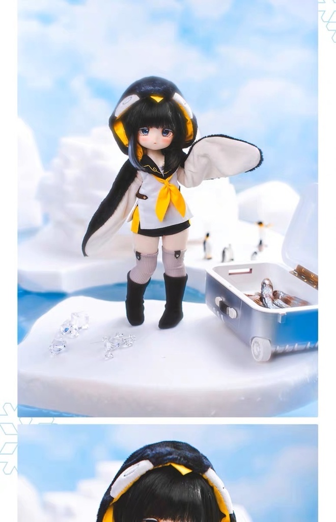 【TinyFox】墨比(Debby/デビー) 1/6ボディ フルセット MJD ドール