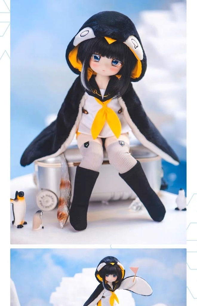 【TinyFox】墨比(Debby/デビー) 1/6ボディ フルセット MJD ドール