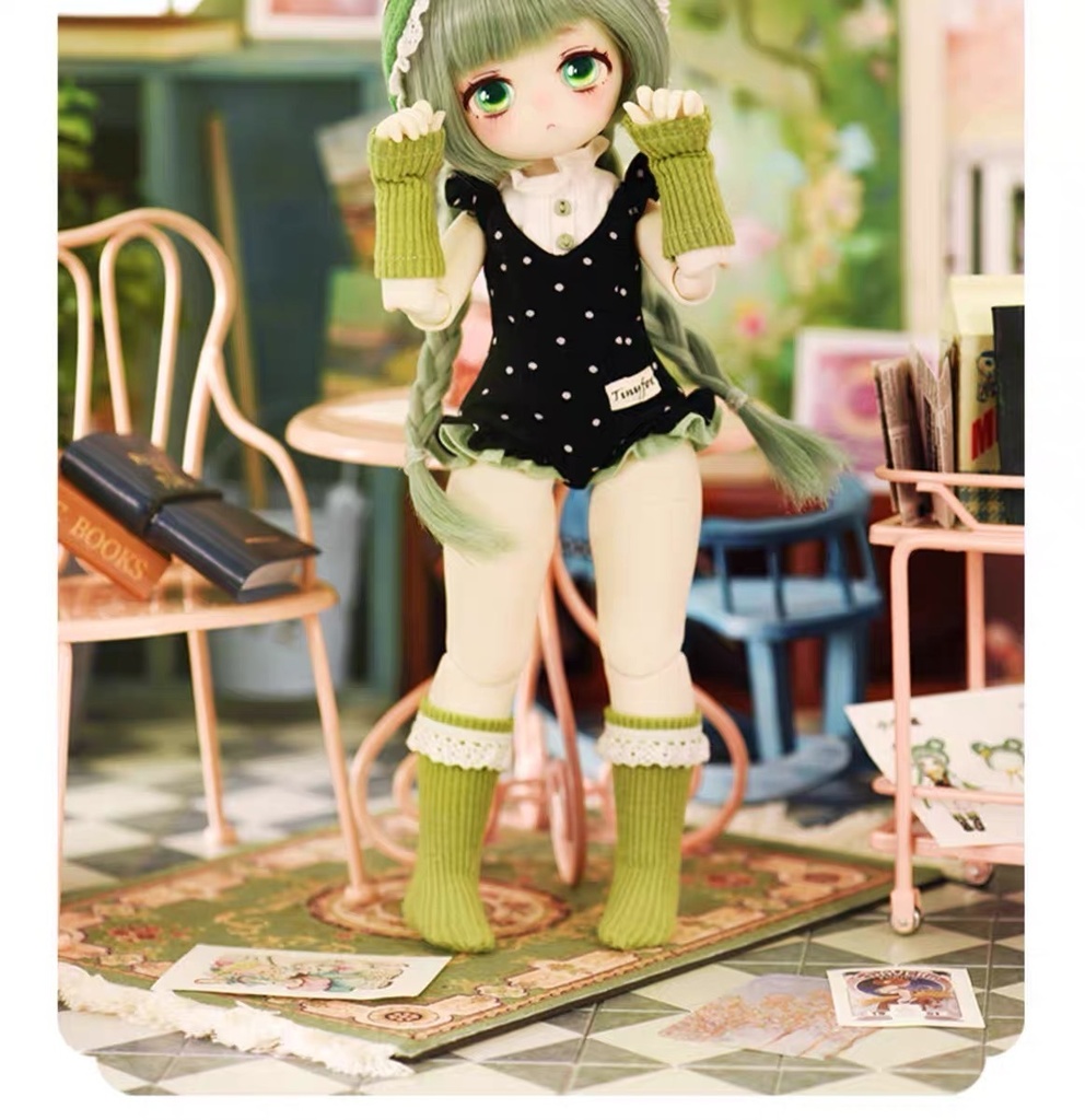 【TinyFox】狐狐神&蛙神(little Fox&little Frog) 1/6ボディ フルセット MJD ドール