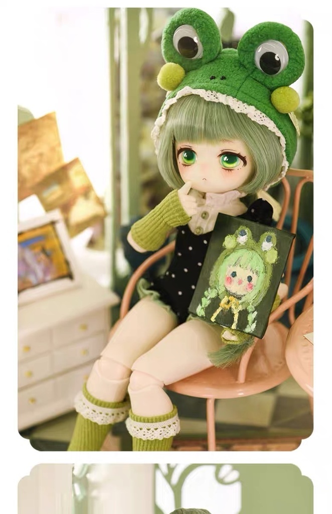 【TinyFox】狐狐神&蛙神(little Fox&little Frog) 1/6ボディ フルセット MJD ドール