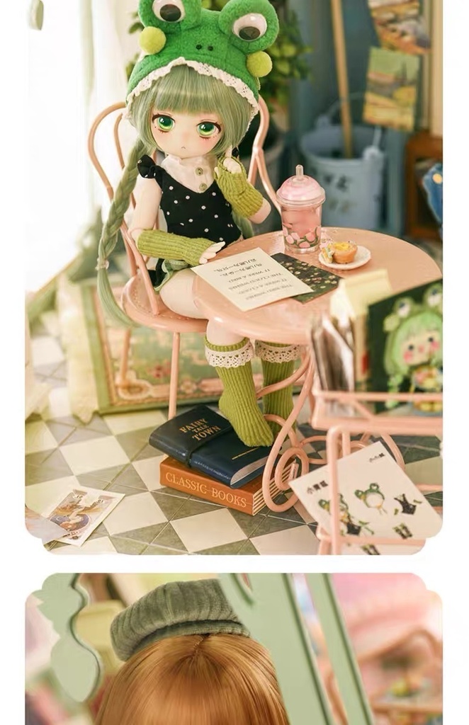 【TinyFox】狐狐神&蛙神(little Fox&little Frog) 1/6ボディ フルセット MJD ドール