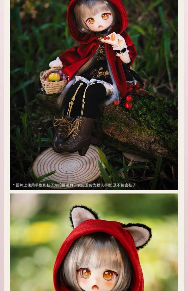 【TinyFox】小安娜(Little Anna/リトルアンナ) 1/6ボディ フルセット MJD ドール