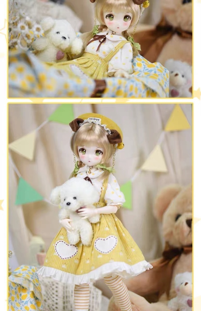 【TinyFox】Rita(リタ) 1/4 フルセット MJDドール