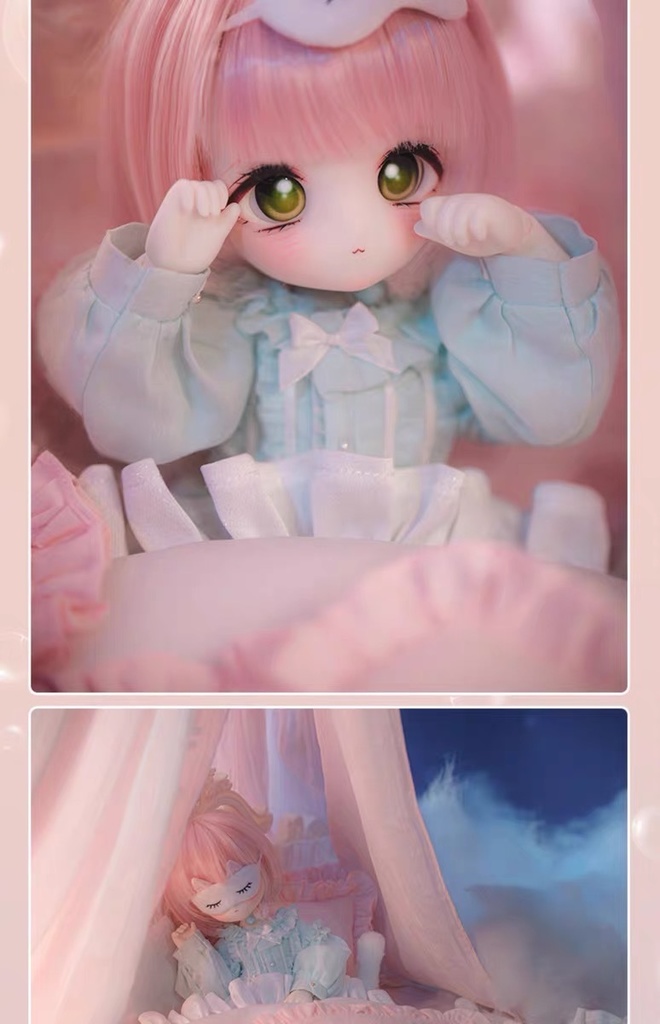 【TinyFox】希你梦咔(Heer monka/シルメンカ)1/6ボディ フルセット MJD ドール