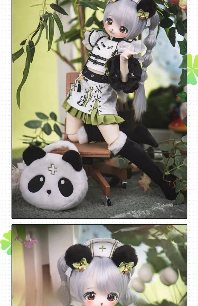 【TinyFox】 パンダ美玲(メーリン)1/4 Macoco ボディ フルセット MJD ドール