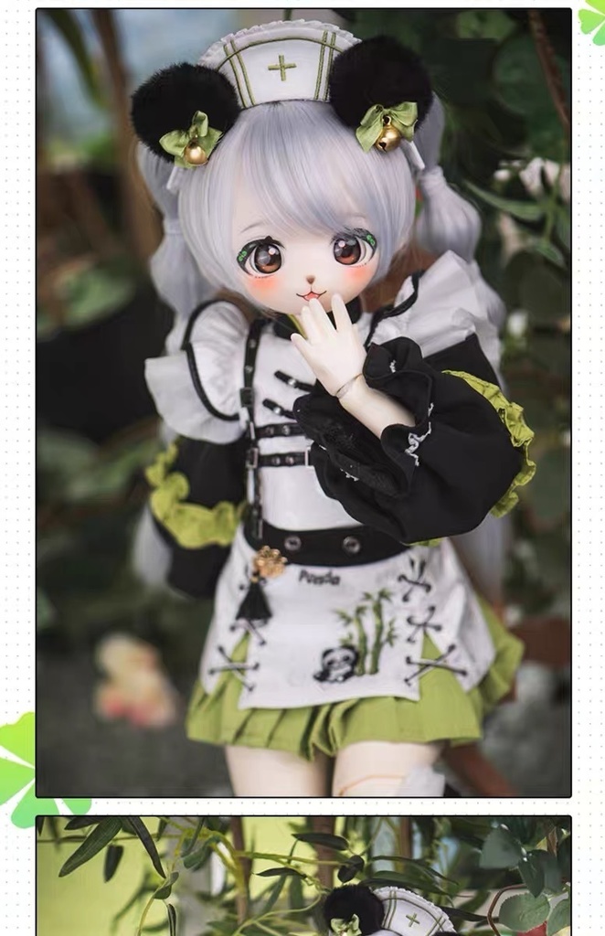 【TinyFox】 パンダ美玲(メーリン)1/4 Macoco ボディ フルセット MJD ドール