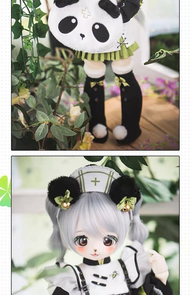 【TinyFox】 パンダ美玲(メーリン)1/4 Macoco ボディ フルセット MJD ドール