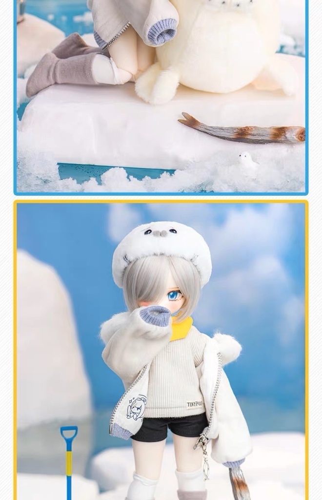 【TinyFox】诺米(Nomi/ノーミ) 1/6ボディ フルセット MJD ドール