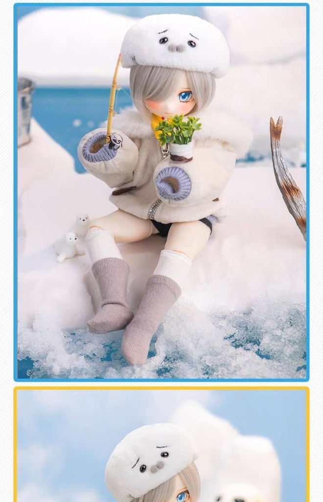 【TinyFox】诺米(Nomi/ノーミ) 1/6ボディ フルセット MJD ドール