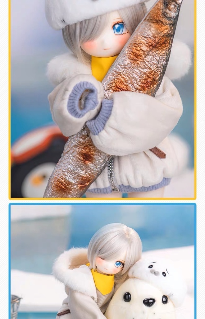 【TinyFox】诺米(Nomi/ノーミ) 1/6ボディ フルセット MJD ドール