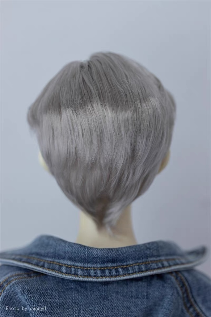 【カカ星球】【7-8, 8-8.5, 8.5-9inch】ドールウィッグ センターパート