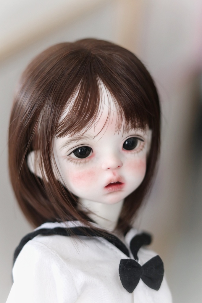 【カカ星球】【6-7inch】ドールウィッグ セミロング