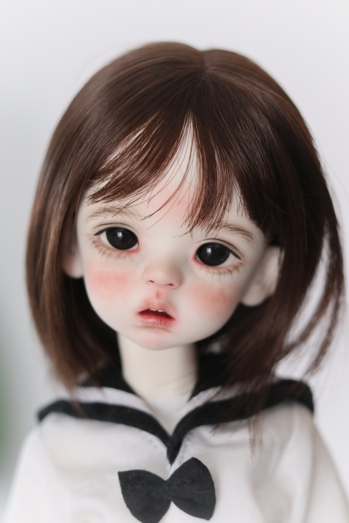 【カカ星球】【6-7inch】ドールウィッグ セミロング