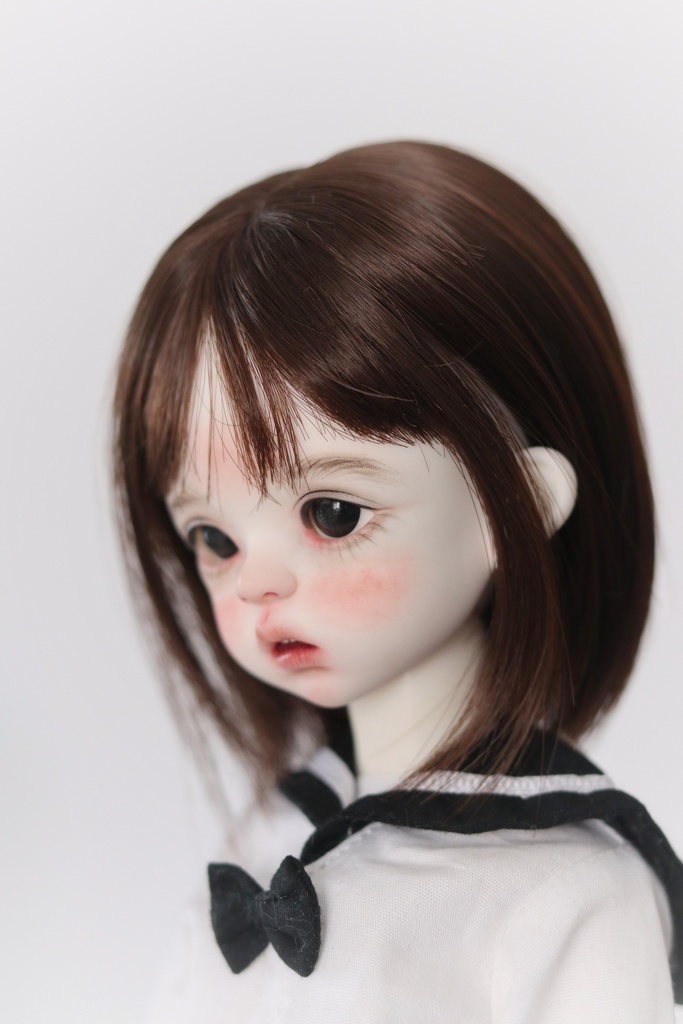 【カカ星球】【6-7inch】ドールウィッグ セミロング