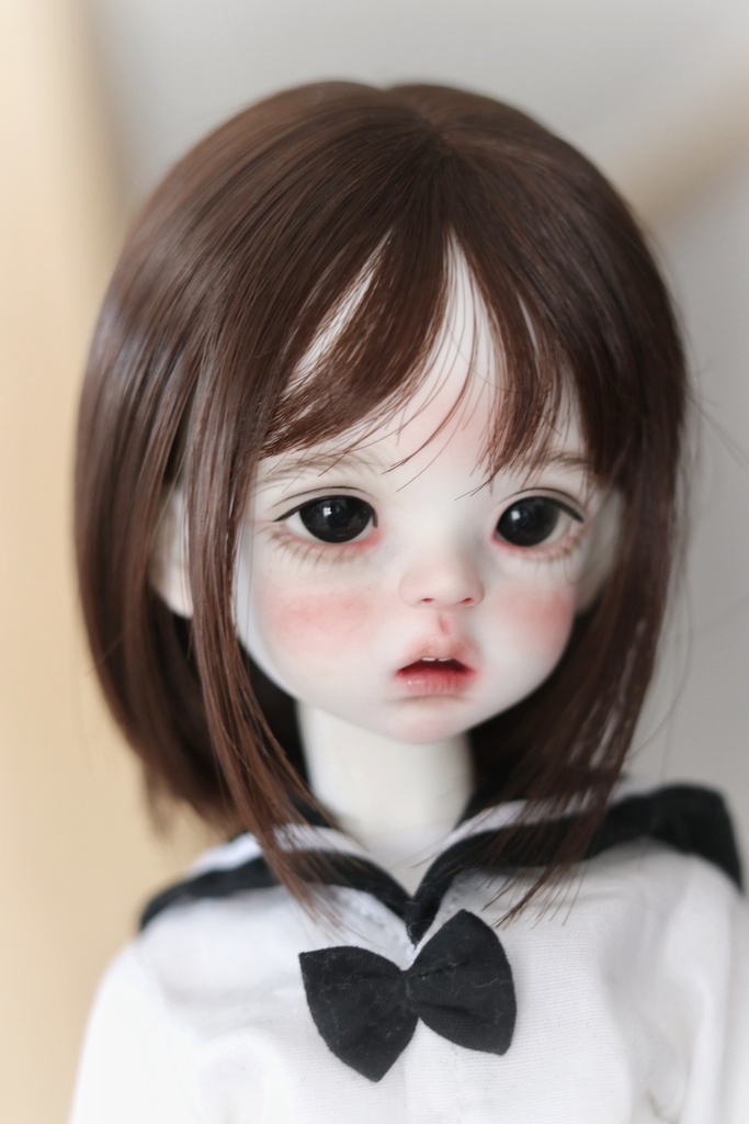 【カカ星球】【6-7inch】ドールウィッグ セミロング