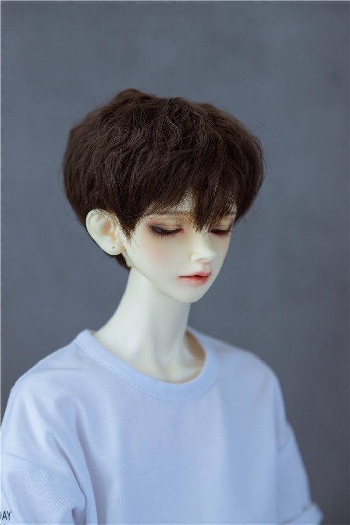 【カカ星球】【7-8inch】ドールウィッグ　男子ショートヘア