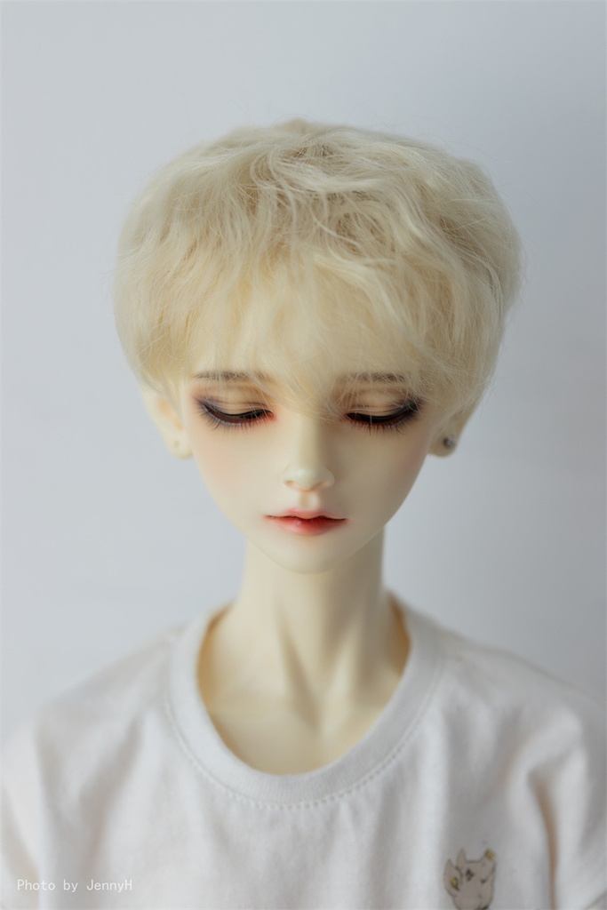 【カカ星球】【7-8inch】ドールウィッグ　男子ショートヘア