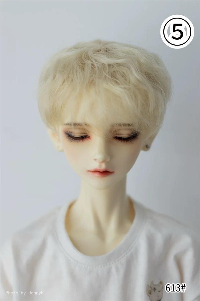 【カカ星球】【6-7inch】ドールウィッグ 男子ショートヘア
