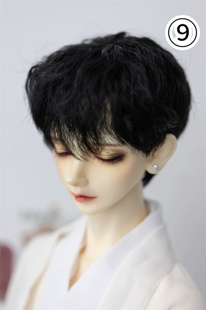 【カカ星球】【6-7inch】ドールウィッグ 男子ショートヘア