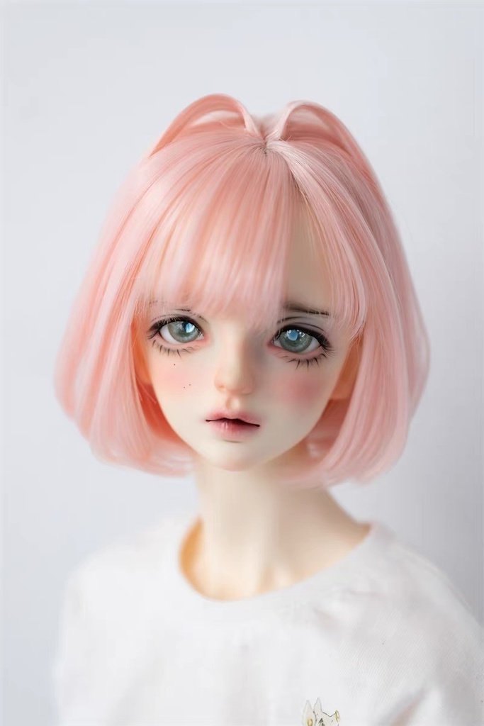 【カカ星球】【8.5-9, 7-8, 6-7inch】ドールウィッグ インテークボブ