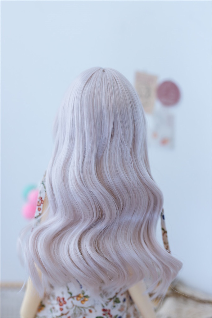 【カカ星球】【6-7, 7-8, 8.5-9inch】ドールウィッグ パーマスタイル