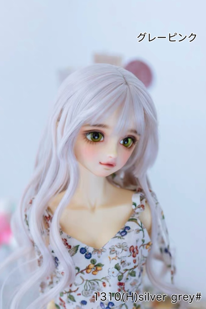 【カカ星球】【6-7, 7-8, 8.5-9inch】ドールウィッグ パーマスタイル