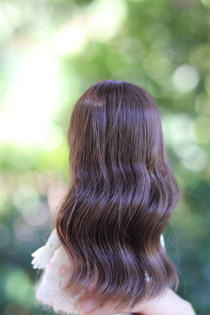 【カカ星球】【6-7, 7-8, 8.5-9inch】ドールウィッグ パーマスタイル