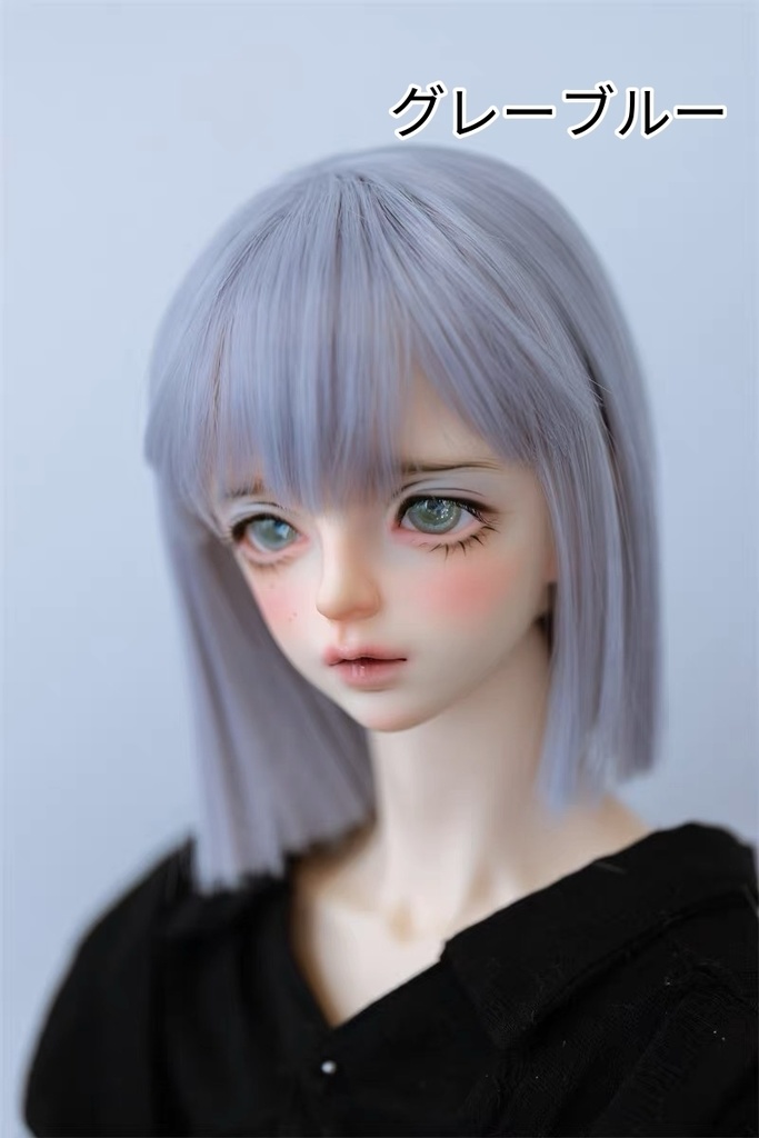 カカ星球】【6-7inch】ドールウィッグ おかっぱ 1/6 シンプル カカ星球】【6-7inch】ドールウィッグ おかっぱ 1/6 シンプル