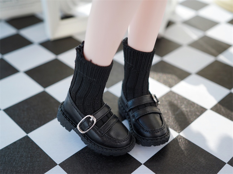 【カカ星球】【1/4,popo68,ID75】ドール靴 ショートソックスブーツ