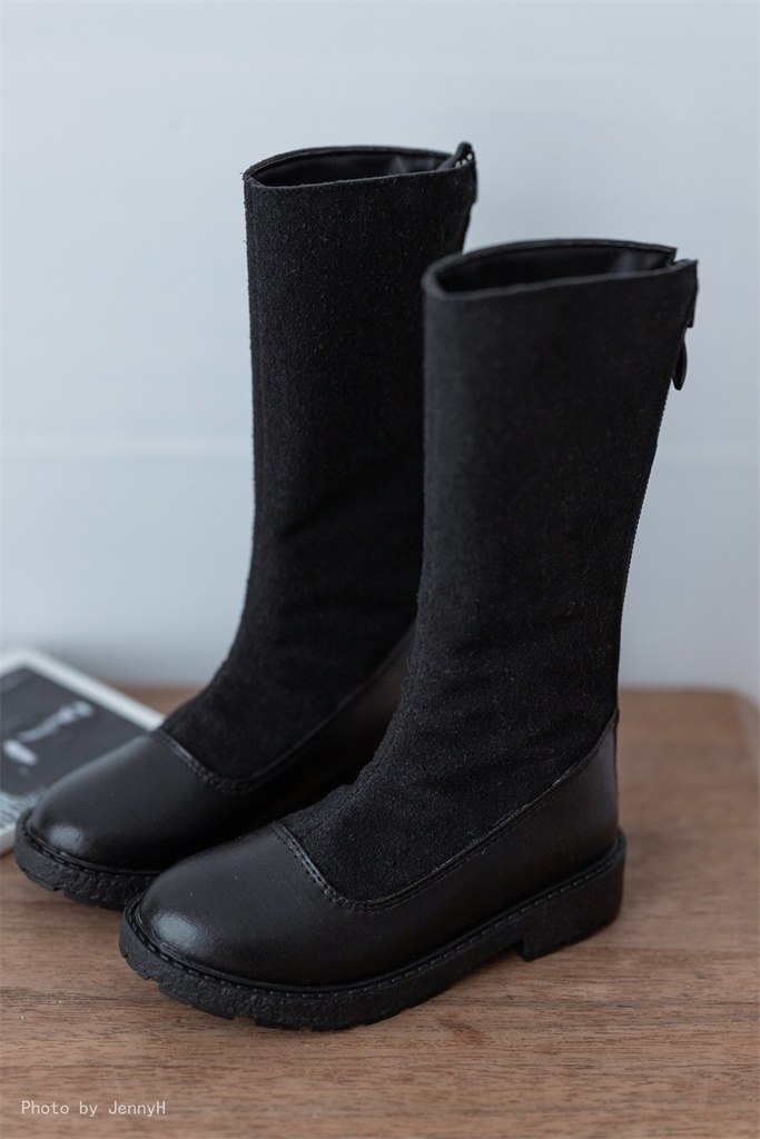 【カカ星球】【1/4,popo68,ID75】ドール靴 ラウンドトゥマーティンブーツ