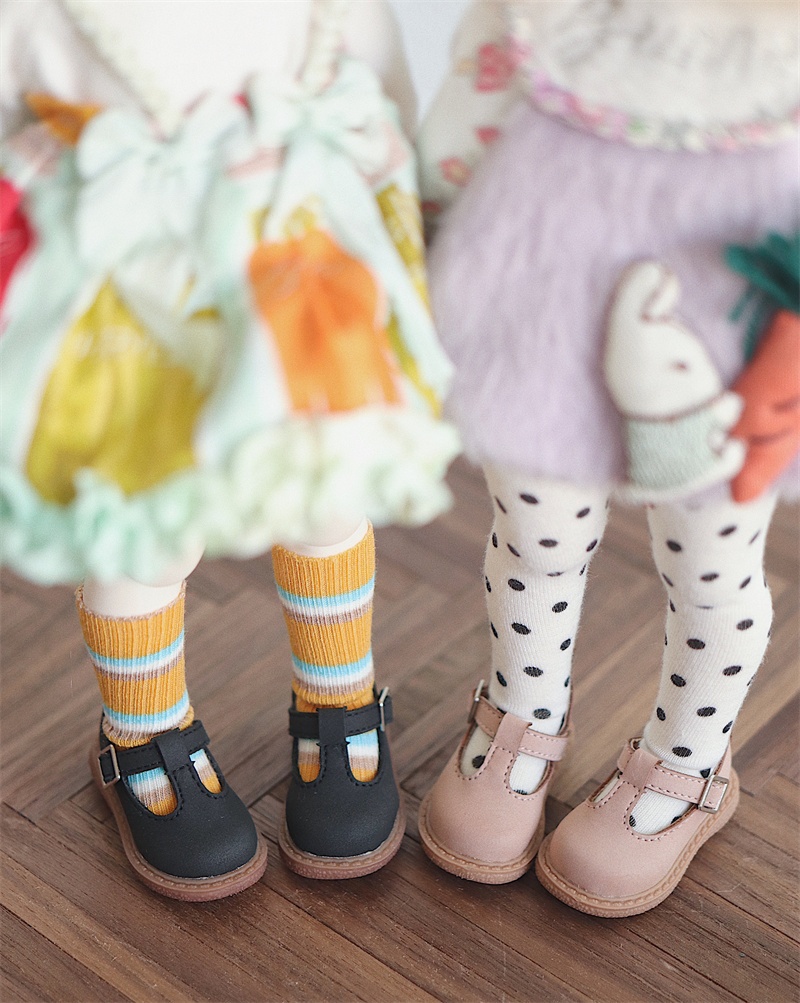 【カカ星球】【1/6,1/4】ドール靴 ベルト革靴