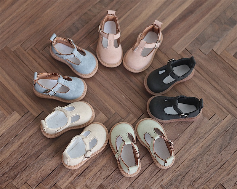 【カカ星球】【1/6,1/4】ドール靴 ベルト革靴