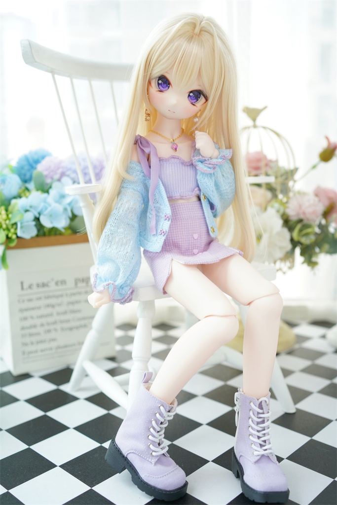 【カカ星球】【1/6,1/4】ドール靴 ショートブーツ