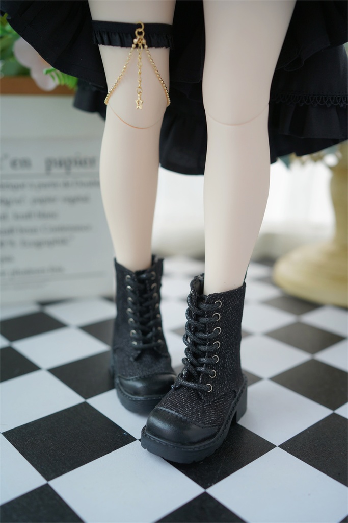 【カカ星球】【1/6,1/4】ドール靴 ショートブーツ