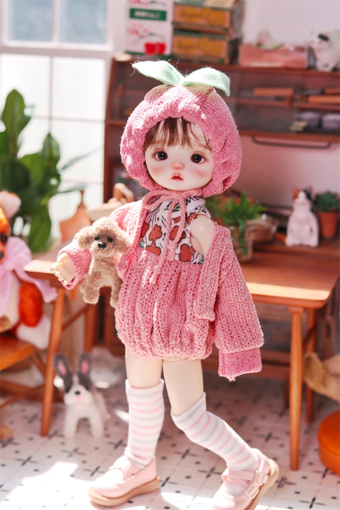 【カカ星球】【1/6】ドール服 くだものさん着ぐるみ