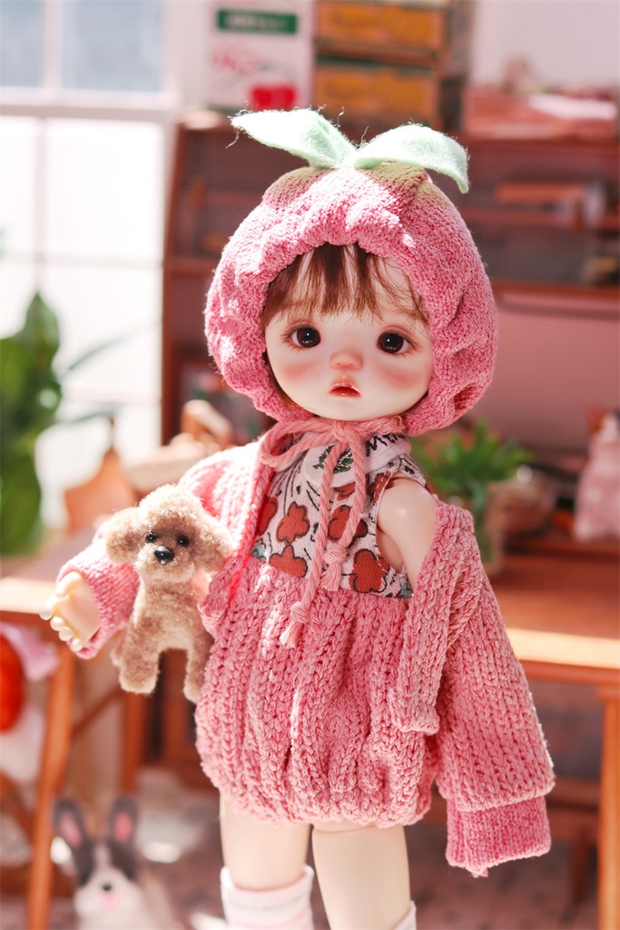 【カカ星球】【1/6】ドール服 くだものさん着ぐるみ