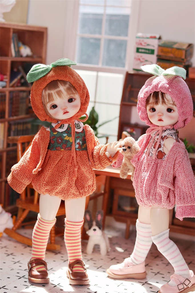 【カカ星球】【1/6】ドール服 くだものさん着ぐるみ