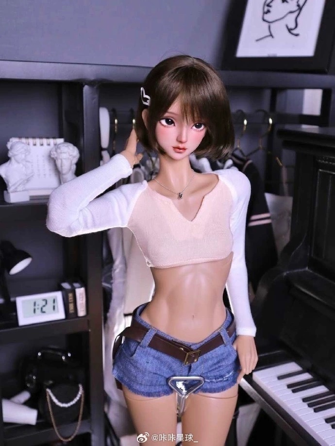 【カカ星球】【1/4,1/3】ドール服 首広ラグラン ショート丈