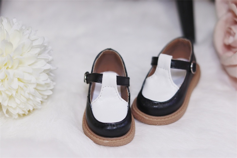 【カカ星球】【1/6,1/4】ドール靴 バイカラーシューズ